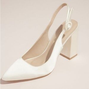 David’s bridal shoes - Worn only inside for 2 hours